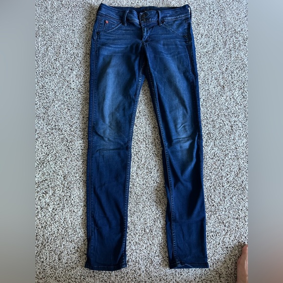 Hudson Collin Flap Pocket Skinny Jean Size 28 - Picture 4 of 7